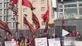 Активисты НОД проводят антиамериканский митинг у посольс...