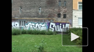 Трое граффитистов задержаны за вандализм