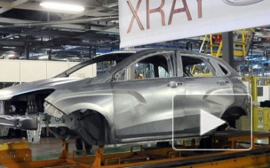 Фото первого кузова Lada Xray появилось в сети