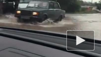 В Сеть попала видеозапись страшного потопа в Воронеже