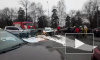 Видео: водитель Audi столкнулся с 12 машинами на Выборгском шоссе 
