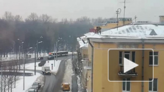 В Петербурге предприятия оштрафованы на три миллиона рублей за неубранные сосульки