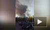 Склады Ленфильма на улице Тамбасова тушили 60 пожарных и 14 единиц техники
