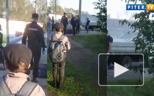 В Петергофе суд арестовал подозреваемого в нападении на сотрудника ДПС