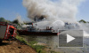 Видео: в Нижегородской области горит "Святая Русь"