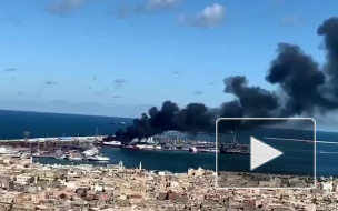 В ливийской столице уничтожили турецкое судно с оружием