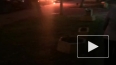 Очевидец снял на телефон как горит автомобиль в Москве