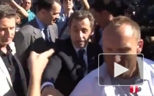 Саркози публично оскорбили его же собственными словами
