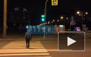 "Сломан, но не побеждён": упавший от ветра светофор на Северном проспекте продолжает работать 