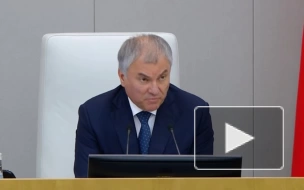 Володин заявил, что пленарные заседания Госдумы пройдут 3 и 4 октября