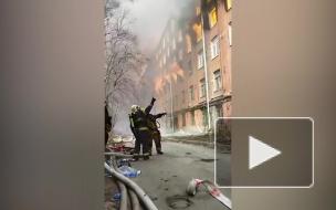 Площадь возгорания на "Невской мануфактуре" достигла 10 тыс. кв. метров