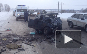 Видео и фото смертельного ДТП под Уфой появилось в сети