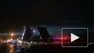 Видео: сезон поющих мостов в Петербурге открыт
