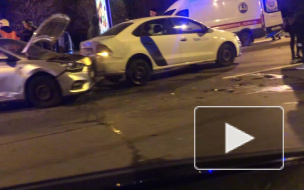 В массовом ДТП в Красногвардейском районе есть пострадавший 