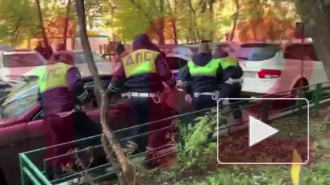 Опубликовано видео задержания сына вице-президента МТС после трехчасовой погони