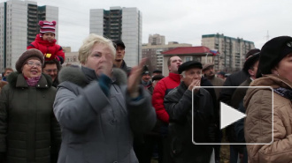 На митинге в Петербурге кандидата от "Единой России" Максима Долгополова освистали