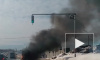 Видео: на ходу сгорела маршрутка в Уфе