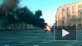 Видео: дальнобойщики в знак протеста подожгли автомобиль ...