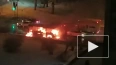 В Новосибирске загорелся автобус с 35 пассажирами