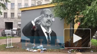 Граффити с Черчесовым предлагают украсить стадион "Санкт-Петербург"