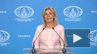 Захарова призвала Киев не истерить из-за "Северного потока - 2"