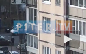 В доме на Демьяна Бедного полыхала квартира 