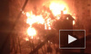 Очевидец снял горящий дом в Перми