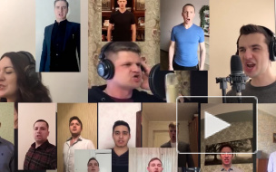 Ансамбль песни и пляски ЗВО представил песню, посвященную борьбе с коронавирусом