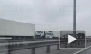 На Пулковское шоссе образовалась огромная пробка из-за ремонтных работ