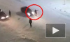 Видео из Карелии: Лихач сбил мэра и протаранил машину экс-мэра