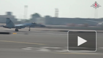 Песков: истребители Су-35С сопровождали Путина при перелете в Абу-Даби