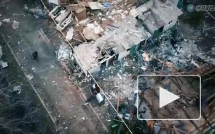 Появилось видео взятия украинских военных в плен российской штурмовой группой в Попасной