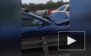 В ДТП на Красносельском шоссе пострадал водитель "Форда"