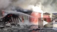В Норильске произошел пожар в складских помещениях