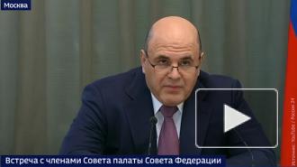 Мишустин рассчитывает на контроль сенаторами за реализацией плана восстановления экономики