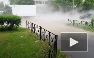 Два района Петербурга затопило кипятком 