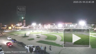 Падение метеорита в российском регионе попало на видео