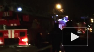 В Московском районе Петербурга в пожаре погиб человек