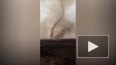Жители Забайкалья засняли на видео огненный смерч