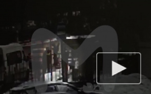 Опубликовано видео момента нападения мужчины на инспектора ГИБДД в Мытищах