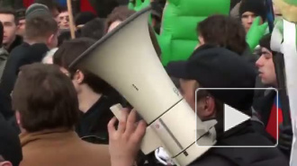 митинг на Пионерской. В Петербург ввели войска. 