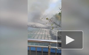 На рынке Владивостока произошел крупный пожар