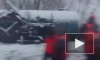 В Омской области поезд сошел с рельсов (видео) 