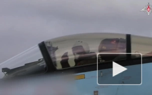 Минобороны показало кадры боевой работы экипажей истребителей Су-35С и Су-30СМ