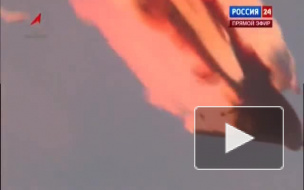 Взрыв ракеты в прямом эфире "России 24" и шутки блогеров