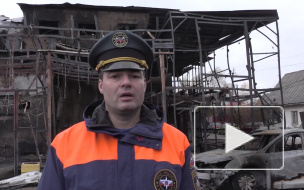 МЧС: "При пожаре на Вокзальной улице в Мурино погибли 5 человек, двоих удалось спасти"
