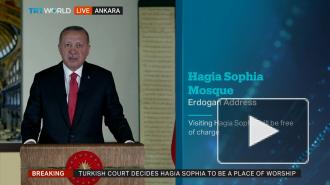 Эрдоган дал Путину пояснения по ситуации с собором Святой Софии