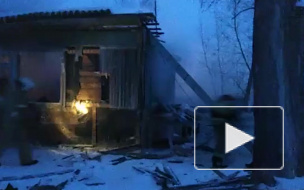 Названа возможная причина пожара в жилом доме в Томской области