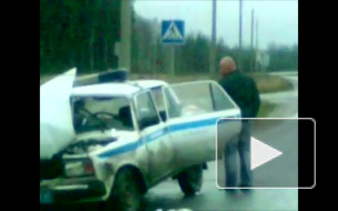 Видео ДТП в Ленобласти: полицейские, покалечившие беременную, возможно, были пьяны