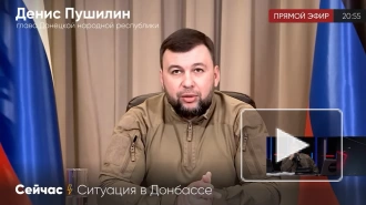 Глава ДНР Пушилин: взрыв на линии соприкосновения был провокацией